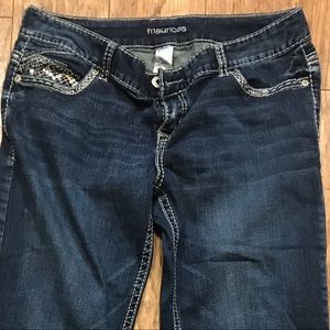 Maurice’s denim jeans size 9/10